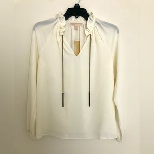 Brand new Michael Kors cream color top